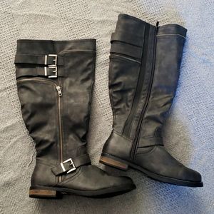 Torrid Wide Calf Knee Tall Boots